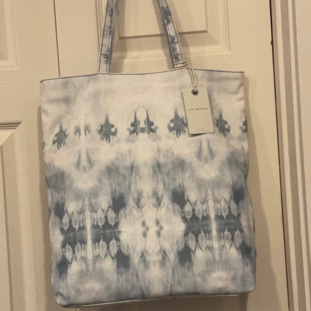 Lucky Brand denim tote